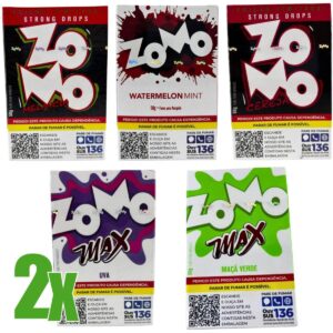 Essência Fumo Narguile Zomo Sabores - Kit C/ 10 Unidades