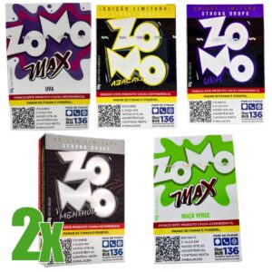 Essência Fumo Narguile Zomo Sabores - Kit C/ 10 Unidades