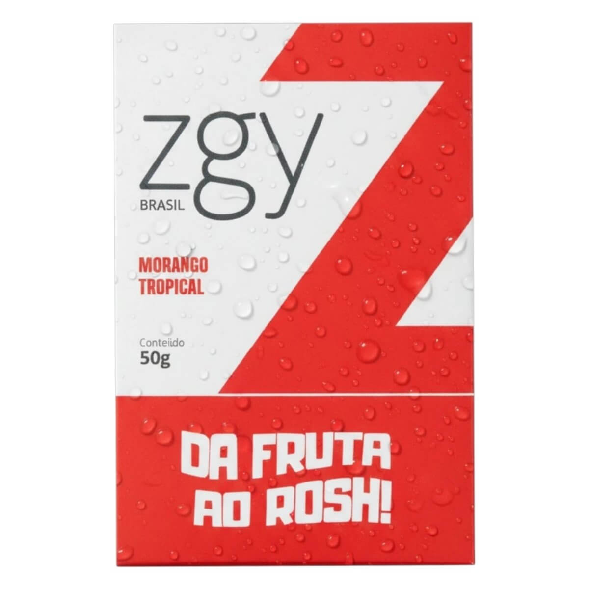 Essência Fumo Narguile ZGY Brasil Morango Tropical - Display C/10 Unidades - Imagem 3