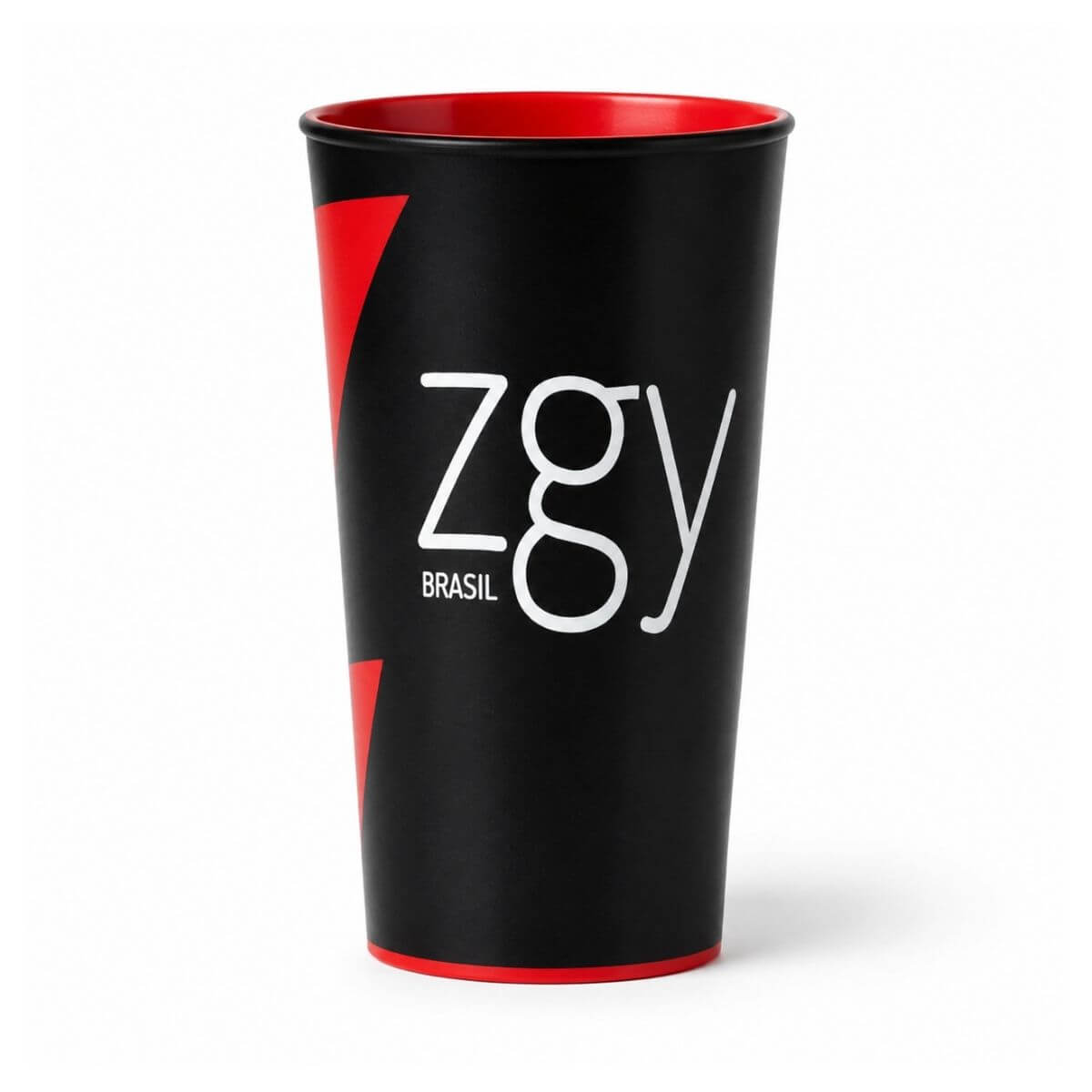Copo de Plástico Preto ZGY Brasil - Unidade