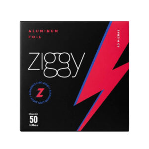 Folha de Alumínio ZIGGY 40 micras C/50 - Unidade