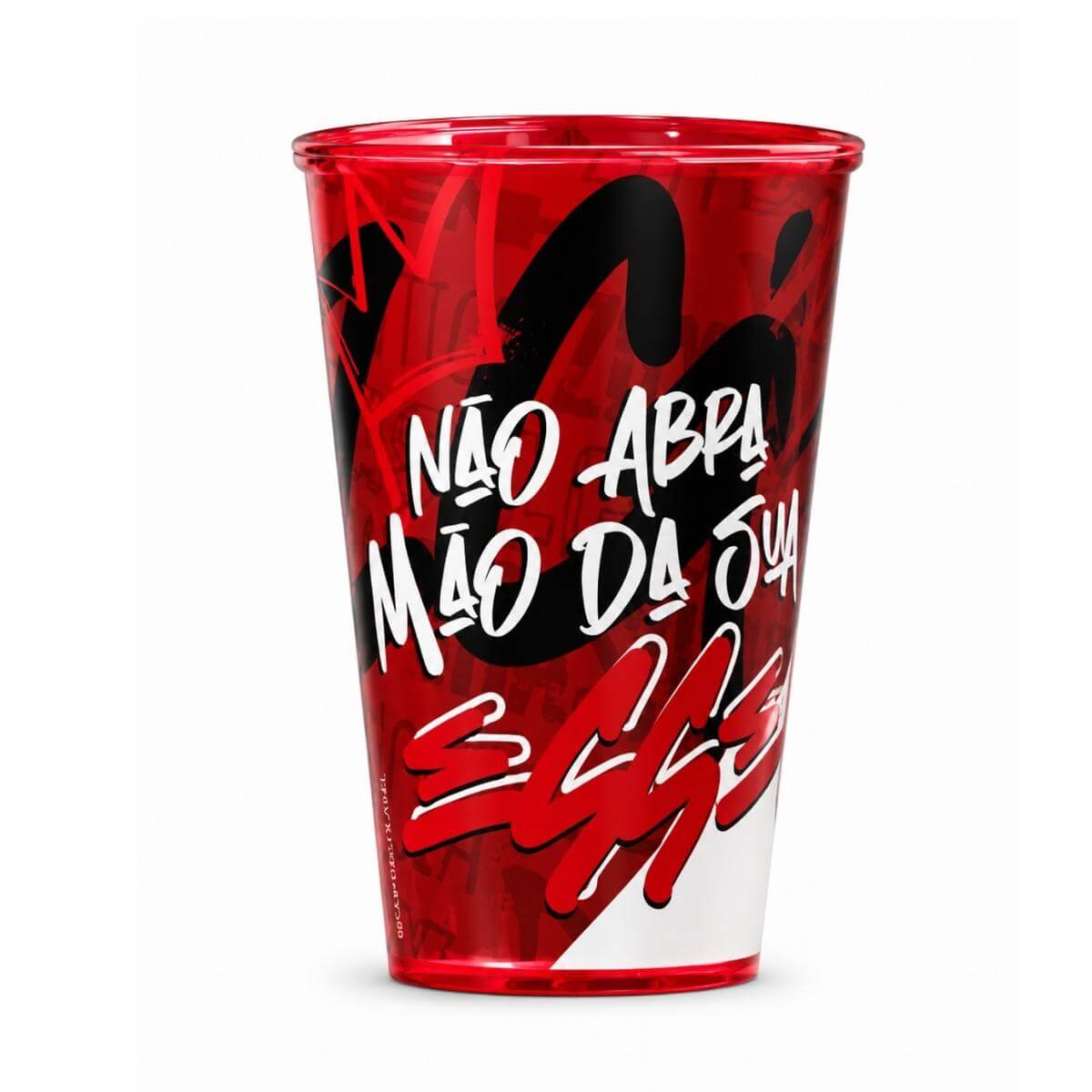 Copo de Plástico Estampado - Unidade