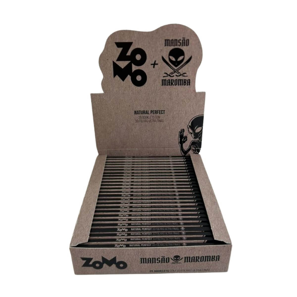 Seda Zomo Brown Mansão Maromba - Display C/25 Livretos - Imagem 2