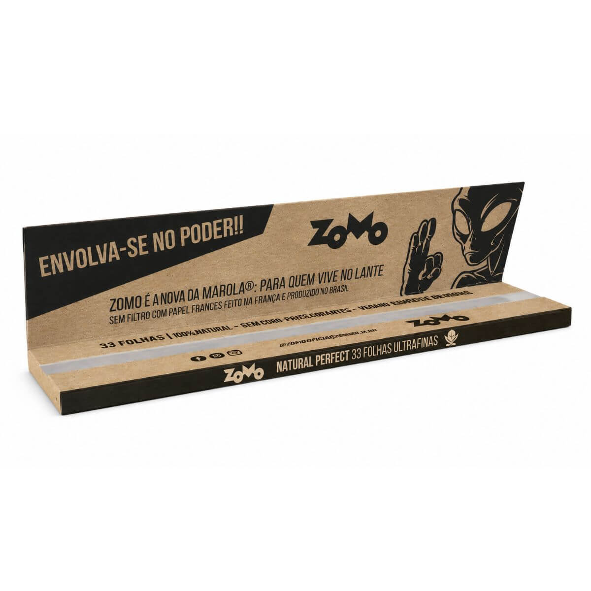 Seda Zomo Brown Mansão Maromba - Display C/25 Livretos - Imagem 4