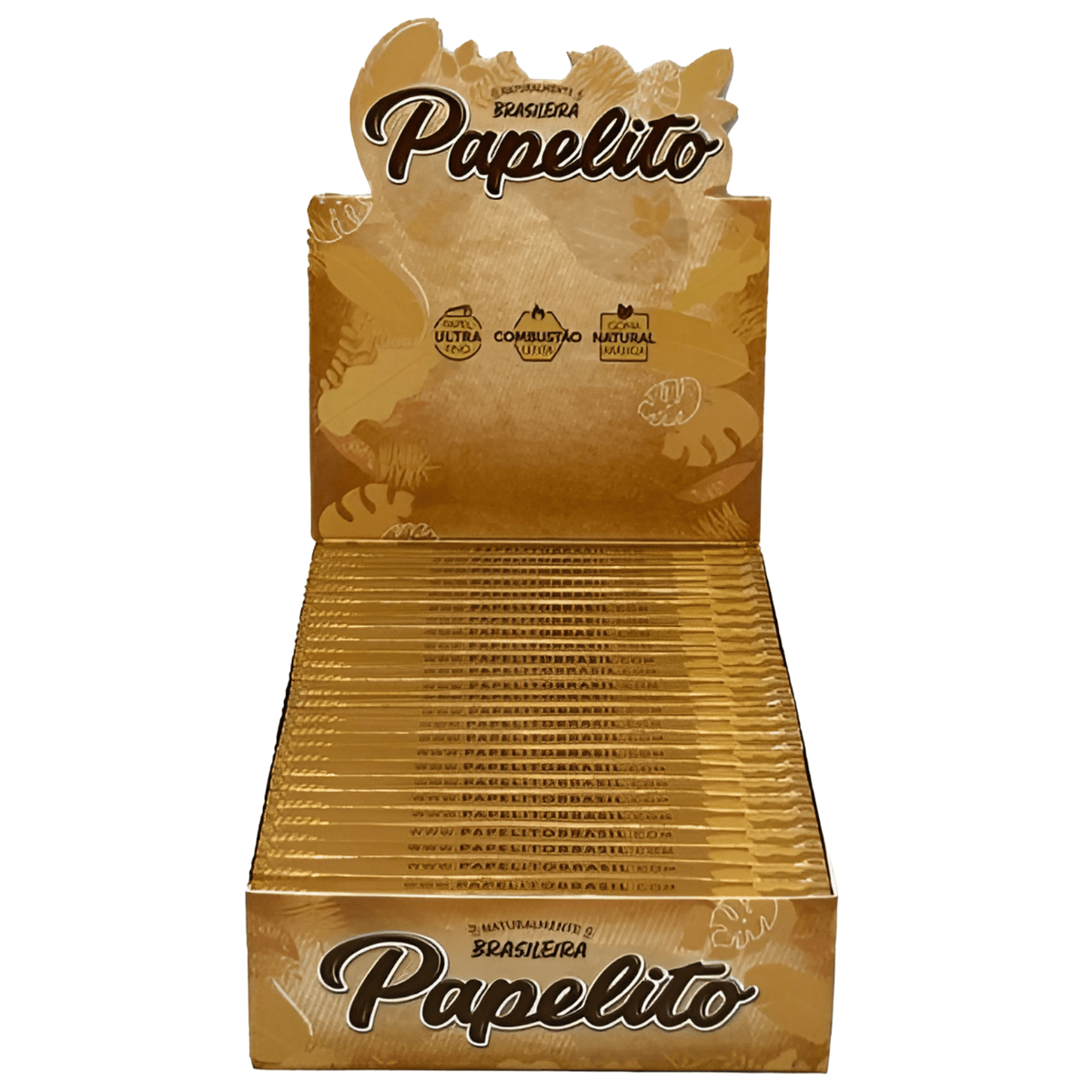Seda Papelito Brown Mini Size - Display C/25 Livretos - Imagem 3