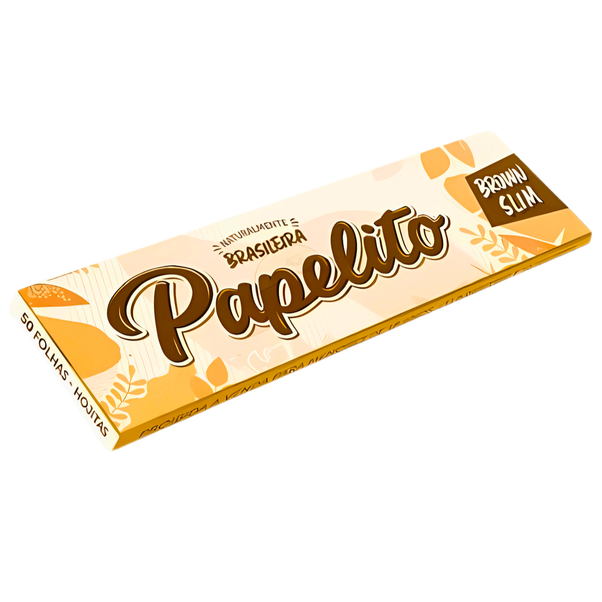 Seda Papelito Brown Slim Mini Size - Display C/25 Livretos - Imagem 2