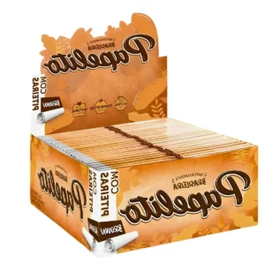 Seda Papelito Brown King Size C/ Piteira - Display C/24 Livretos