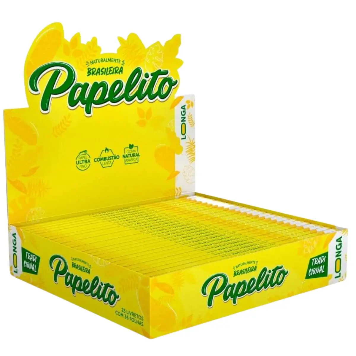 Seda Papelito Tradicional Longa - Display C/25 Livretos