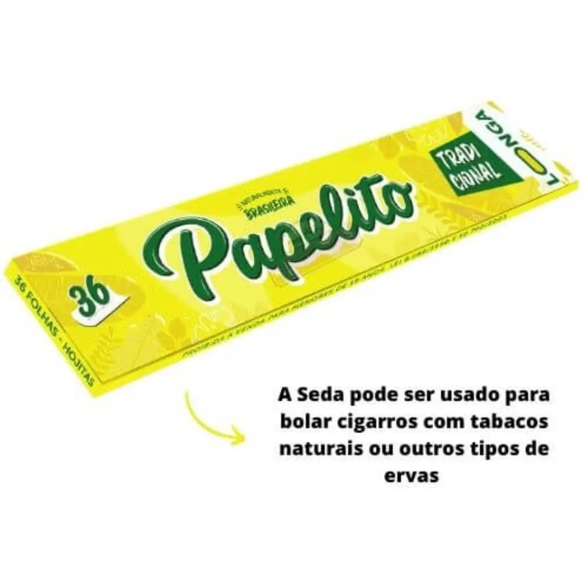 Seda Papelito Tradicional Longa - Display C/25 Livretos - Imagem 4