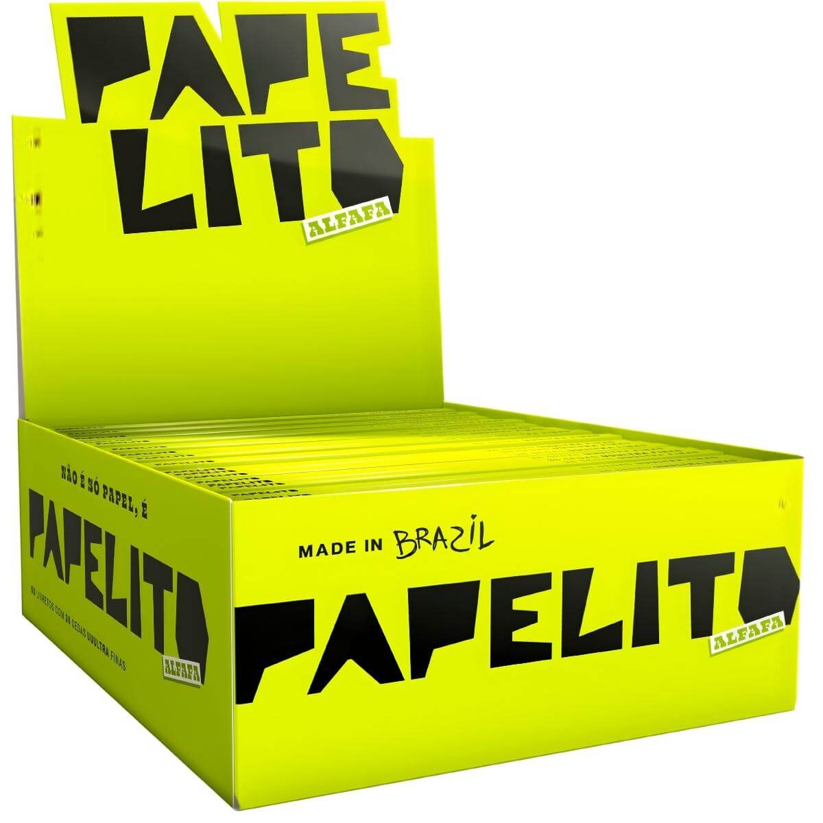 Seda Papelito Insane Alfafa King Size - Display C/50 livretos