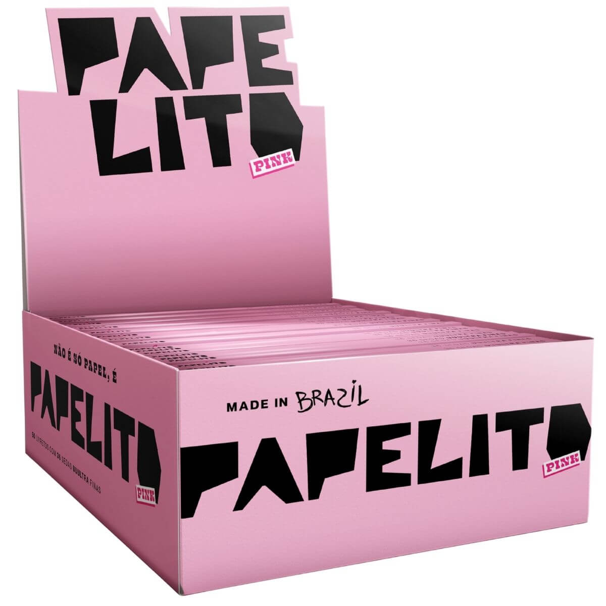 Seda Papelito Pink King Size - Display C/50 livretos