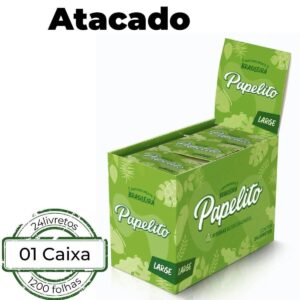 Piteira Papelito Large - Display C/24 Livretos