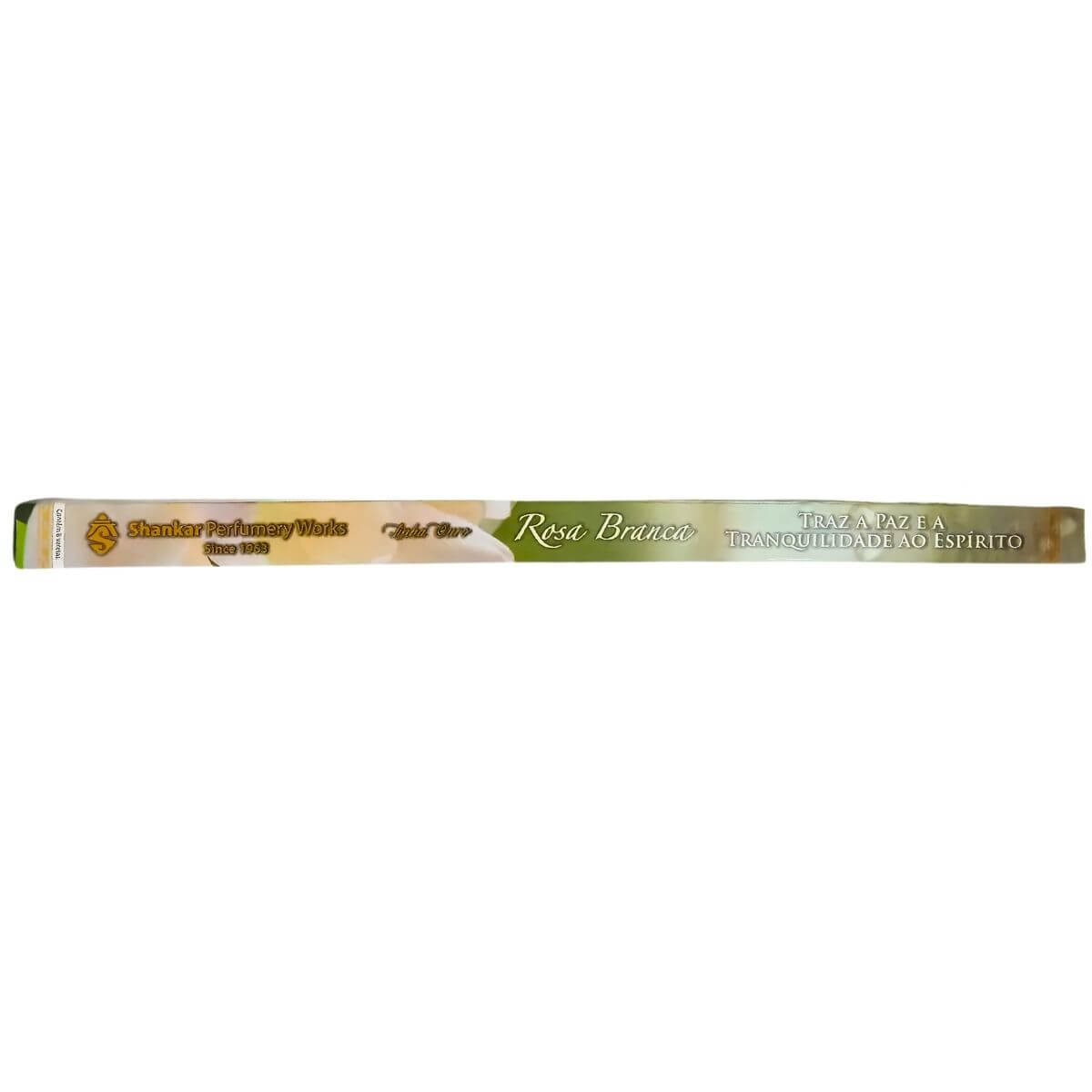 Incenso Shankar Linha Ouro Aroma Rosa Branca - Display C/25 Unidades - Imagem 2