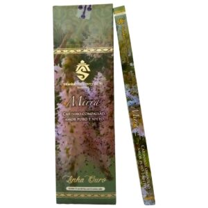 Incenso Shankar Linha Ouro Aroma Mirra - Display C/25 Unidades