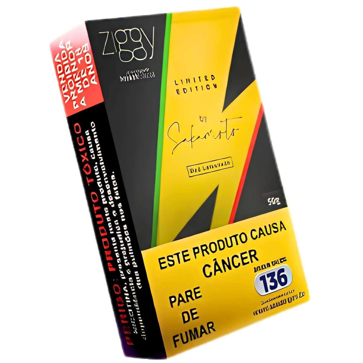 Essência Fumo Narguile ZGY Brasil Red Lemonade - Display C/10 Unidades - Imagem 3