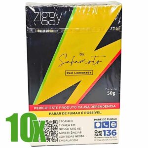 Essência Fumo Narguile ZGY Brasil Red Lemonade - Display C/10 Unidades