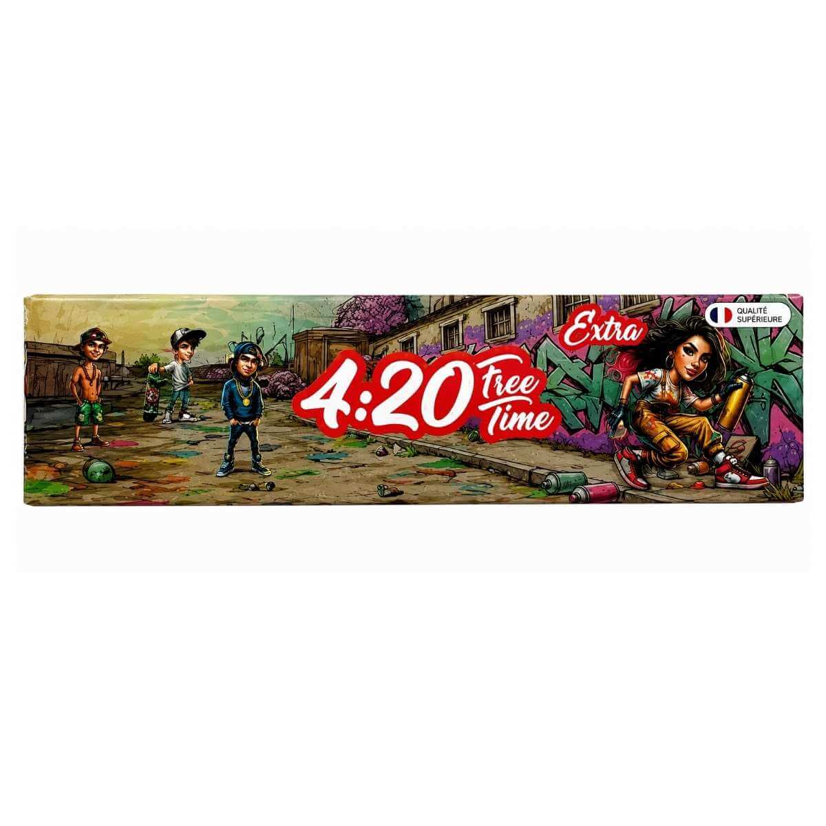 Seda 4:20 Free Time Red Extra King Size - Display c/ 25 unidades - Imagem 4