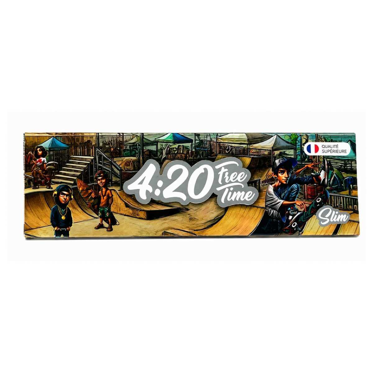 Seda 4:20 Free Time Silver Slim Mini - Display c/ 25 unidades - Imagem 4