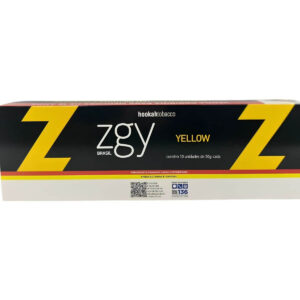 Essência Fumo Narguile ZGY Brasil Yellow - Display C/10 Unidades