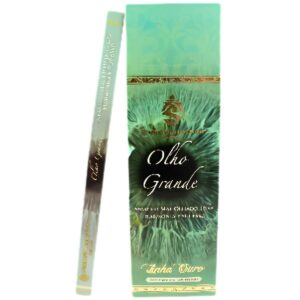 Incenso Shankar Linha Ouro Aroma Olho Grande - Display C/25 Unidades