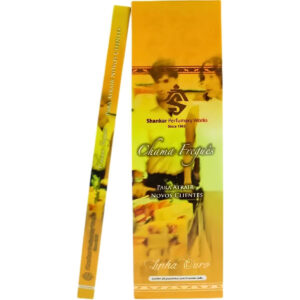 Incenso Shankar Linha Ouro Aroma Chama Freguês - Display C/25 Unidades