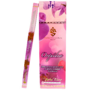 Incenso Shankar Linha Ouro Aroma Orquidea - Display C/25 Unidades