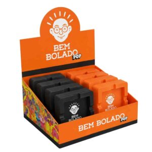 Cinzeiro Silicone Bem Bolado 8,8cm - Display C/8 Unidades