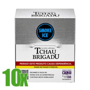 Cigarro de Palha Tchau Brigadu Ice - Kit C/10 Display
