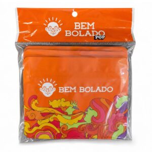 Saco Hermético Zip Lock Bem Bolado Pop 12,5x9,5cm - Display C/10 Unidades