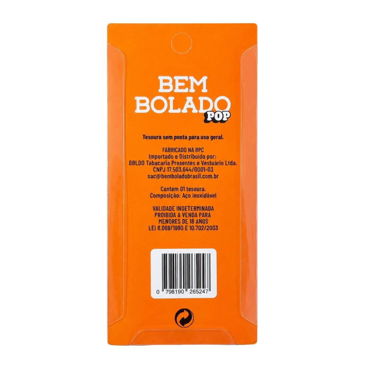 Tesoura Bem Bolado Pop - Unidade - Imagem 2