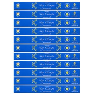 Incenso Shankar Linha Massala Nag Champa Aroma Nag Champa - Display C/12 Unidades