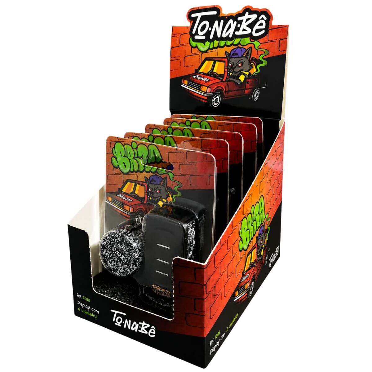 Kit Balança Digital Pala c/ Bateria e Slick Silicone Tonabê - Display C/5 Unidades - Imagem 4