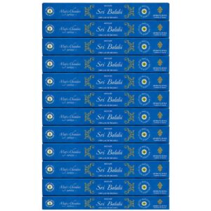 Incenso Shankar Linha Massala Nag Champa Aroma Sai Baba - Display C/12 Unidades