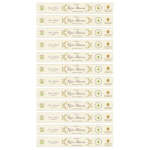 Incenso Shankar Linha Massala Nag Champa Aroma Rosa Branca - Display C/12 Unidades