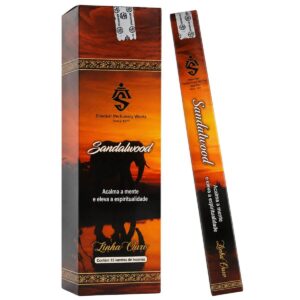 Incenso Shankar Linha Ouro Aroma Sandalwood - Display C/25 Unidades