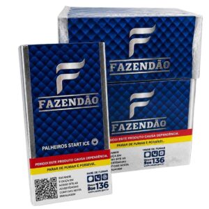 Cigarro de Palha Fazendão ice - Display C/10 Maços