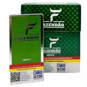 Cigarro de Palha Fazendão Menta - Display C/10 Maços