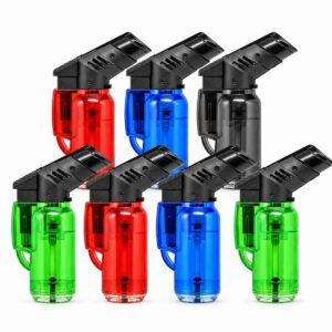 Maçarico Maxi Chama tipo pistola - Kit C/7 Unidades