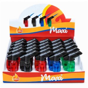 Maçarico Maxi Chama tipo Pistola - Display C/25 Unidades