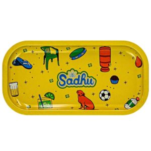 Bandeja Sadhu Brazilian Core Metal Retangular - Unidade