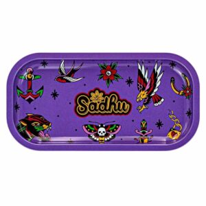 Bandeja Sadhu Old School Metal Retangular - Unidade