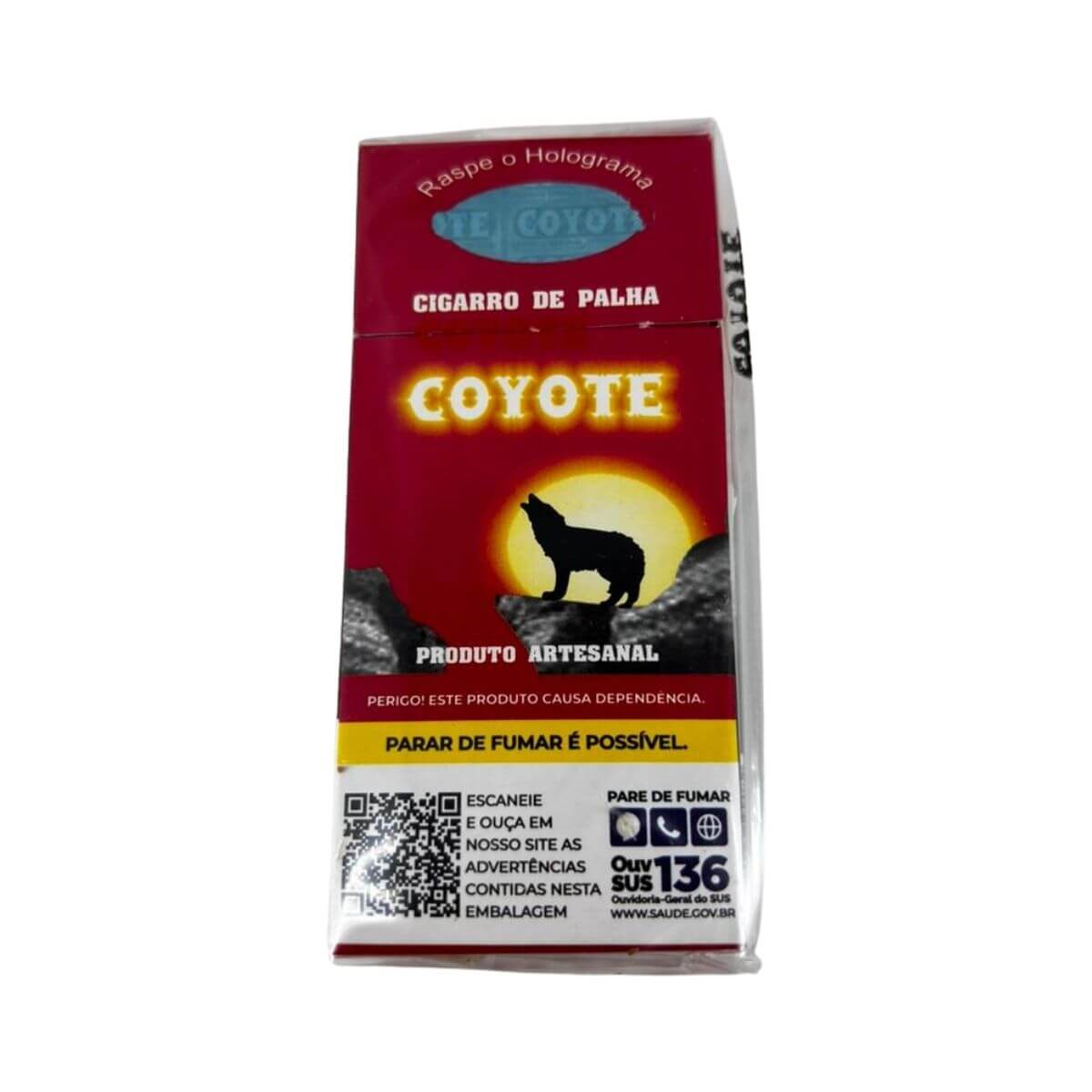 Cigarro de Palha Coyote Tradicional - Display C/10